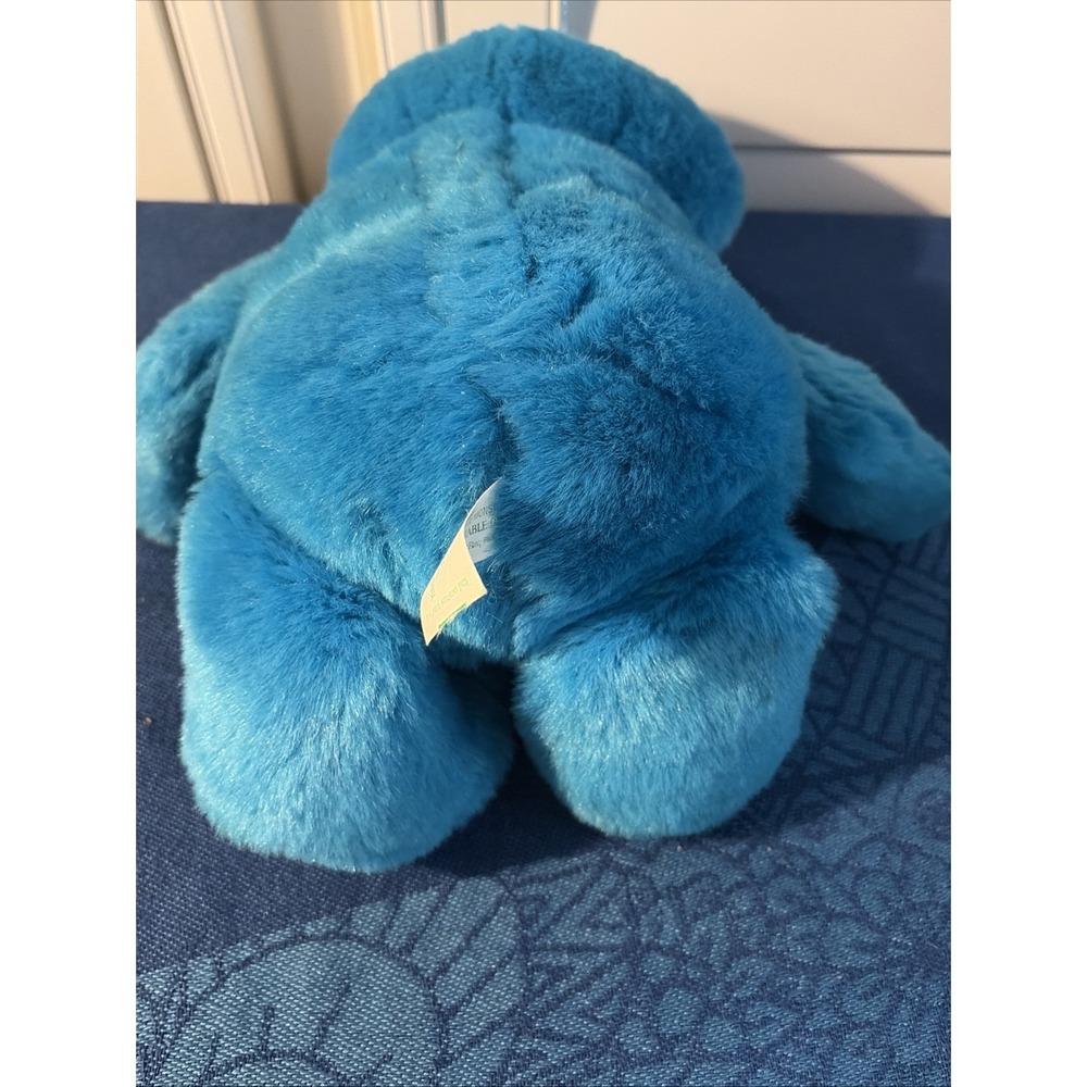 1997 VINTAGE 16" TYCO SESAME STREET TICKLE ME COOKIE MONSTER PLUSH WORKS GREAT - Picture 3 of 5